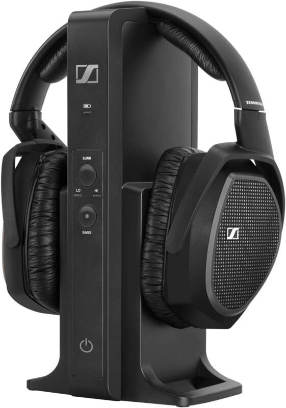 Sennheiser RS175-U Digital TV Wireless Headphones With Transmitter