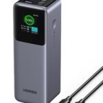 UGREEN Nexode 25000mAh 200W Power Bank, USB C Fast Charging Portable Charger, 140W Output for MacBook Pro/Dell XPS, 100W Input, 3-Port Battery Pack for iPhone 17/16, Samsung S26/25, Steam Deck, Travel